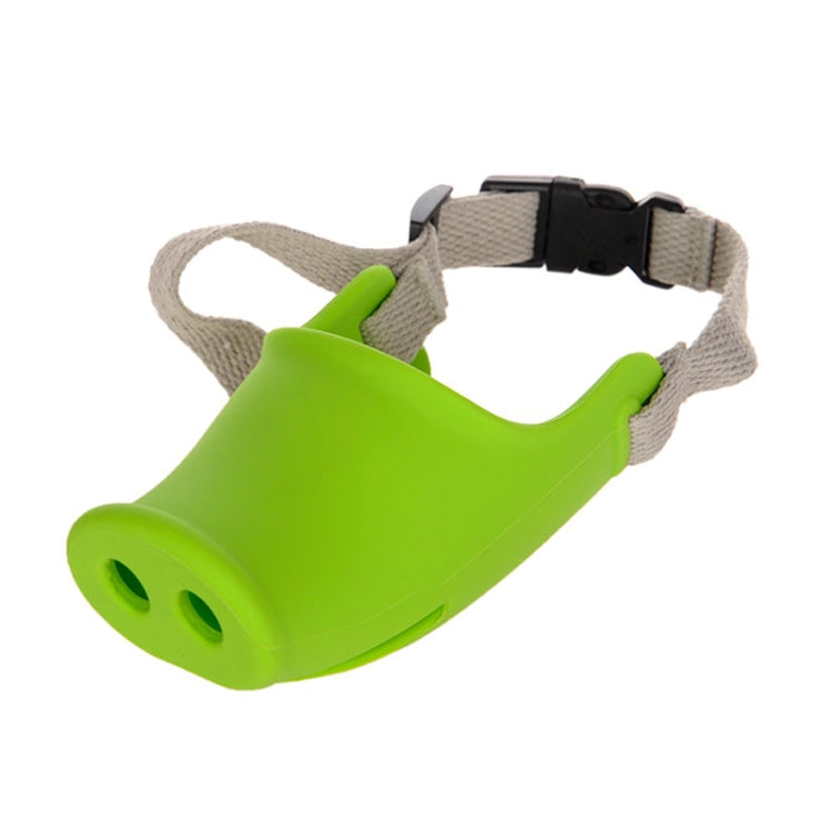 Pet Dog Piggy Mouth Dog Mask Bark Stopper, Size: Large