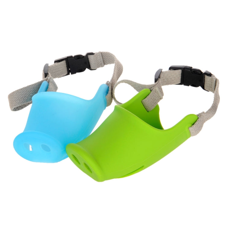 Pet Dog Piggy Mouth Dog Mask Bark Stopper, Size: Large