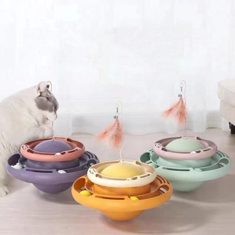 Tumbler Turntable Pet Cat Planet Toy
