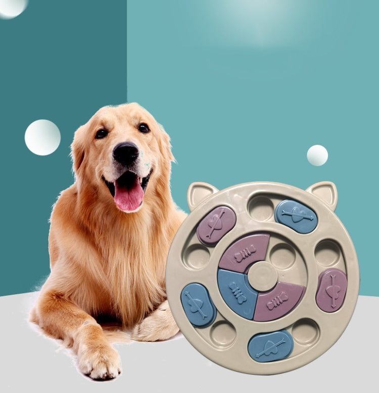 Cat And Dog Feeding Plate Slow Food Bowl Pet Interactive Feeder