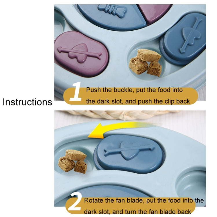 Cat And Dog Feeding Plate Slow Food Bowl Pet Interactive Feeder