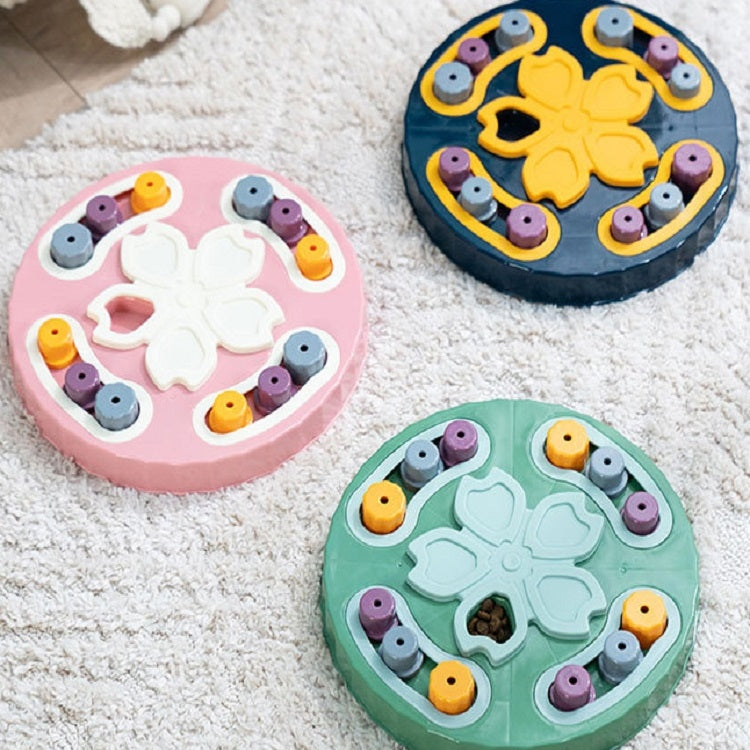Pet Puzzle Slow Feeder Cat And Dog Food Tray Toy