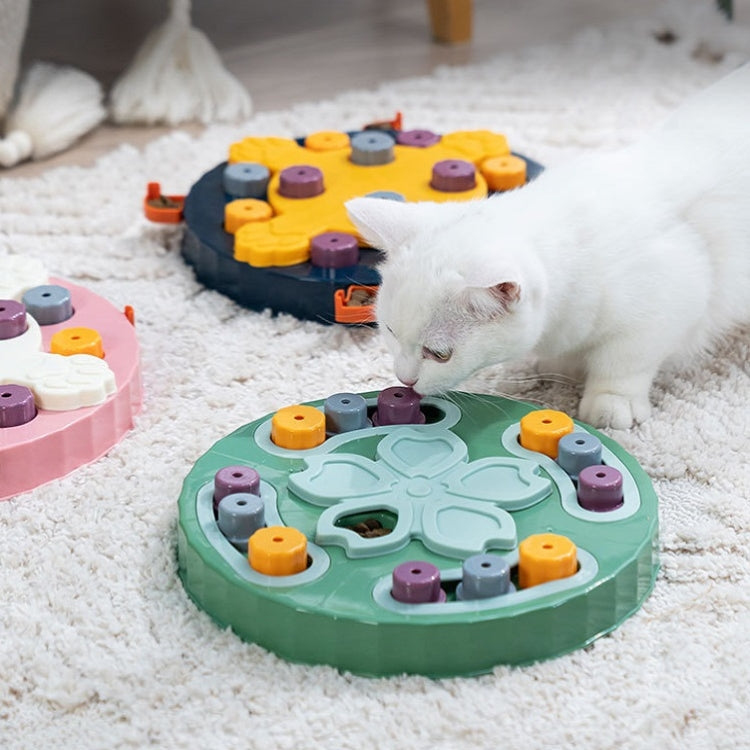 Pet Puzzle Slow Feeder Cat And Dog Food Tray Toy