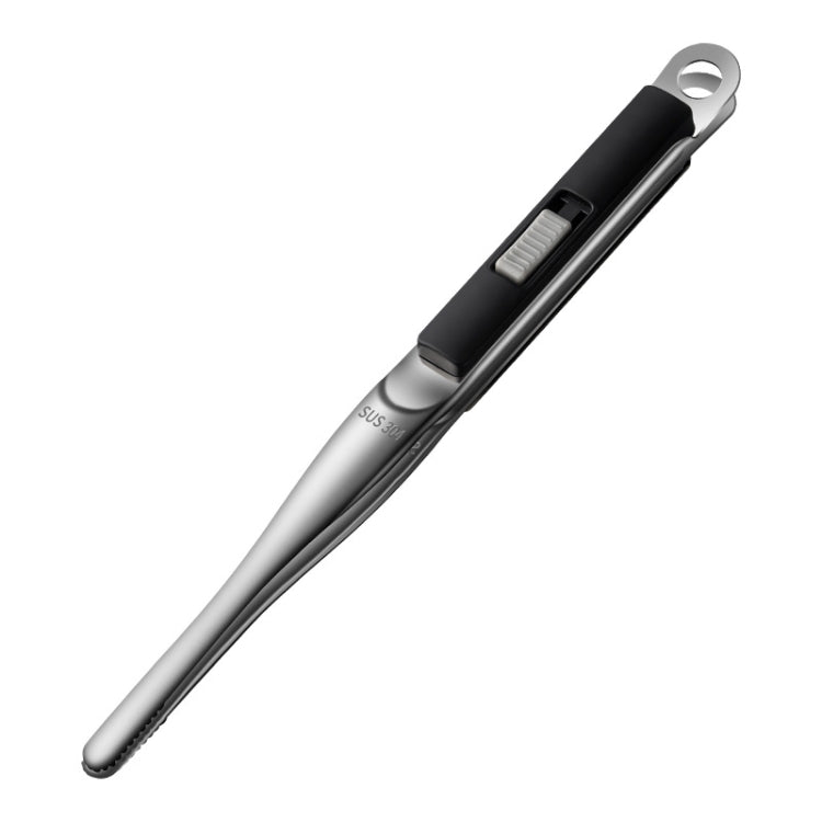 304 Stainless Steel Food Clip with Sawtooth Barbecue Tongs