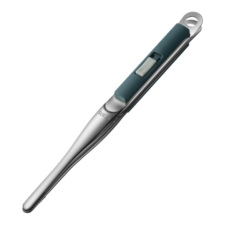 304 Stainless Steel Food Clip with Sawtooth Barbecue Tongs
