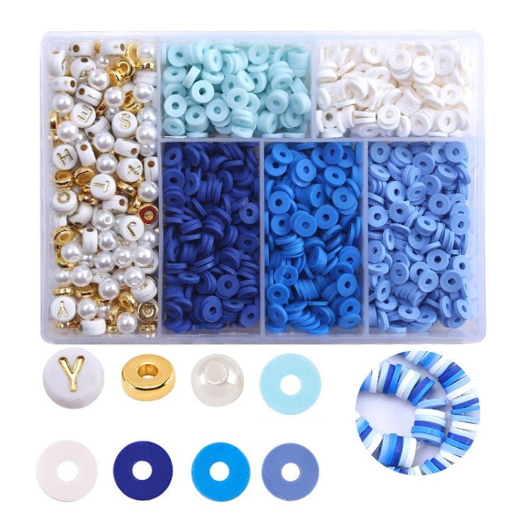 2 PCS 6 Grids Soft Pottery Beading Set DIY Bracelet Necklace Making
