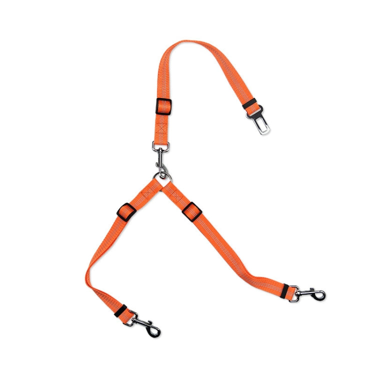 Pet Dual-purpose Car Reflective Seat Belt Dog Leash