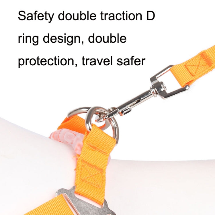HT-518 Pet Chest Harness Vest Large Dog Chest Harness Reflective Lead Rope