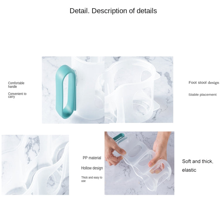 3 PCS Beer Cola Refrigerated Transparent Storage Box