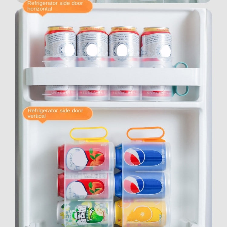 3 PCS Beer Cola Refrigerated Transparent Storage Box