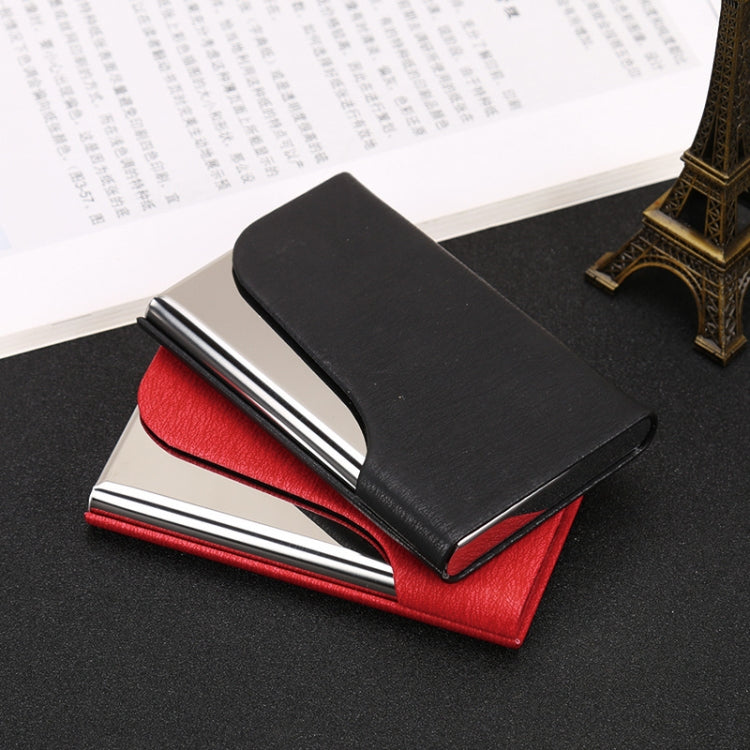 333 Stainless Steel Large Capacity Business Card Storage Box
