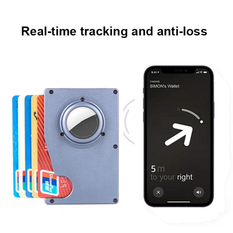 AK-1 RFID Portable Anti-theft Card Holder For AirTag