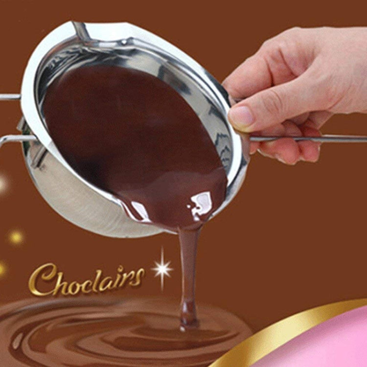 Stainless Steel Chocolate Water-proof DIY Baking Heating Melting Pot, Style:201 Material