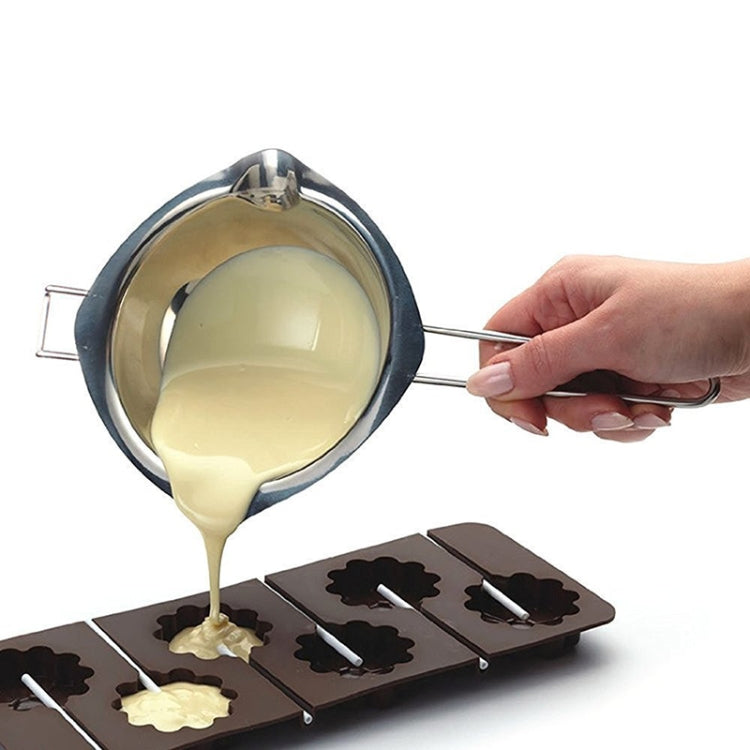 Stainless Steel Chocolate Water-proof DIY Baking Heating Melting Pot, Style:201 Material