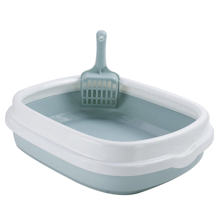 Semi-enclosed Cat Litter Box Cat Toilet With Cat Litter Shovel, Specification: S