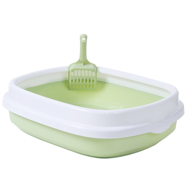 Semi-enclosed Cat Litter Box Cat Toilet With Cat Litter Shovel, Specification: S