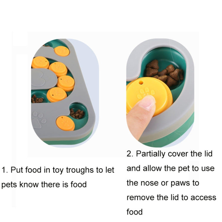 Dog Educational Foraging Toy Pet Interactive Training Food Box
