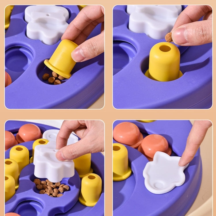 Pet Maze Educational Toy Interactive Slow Food Box