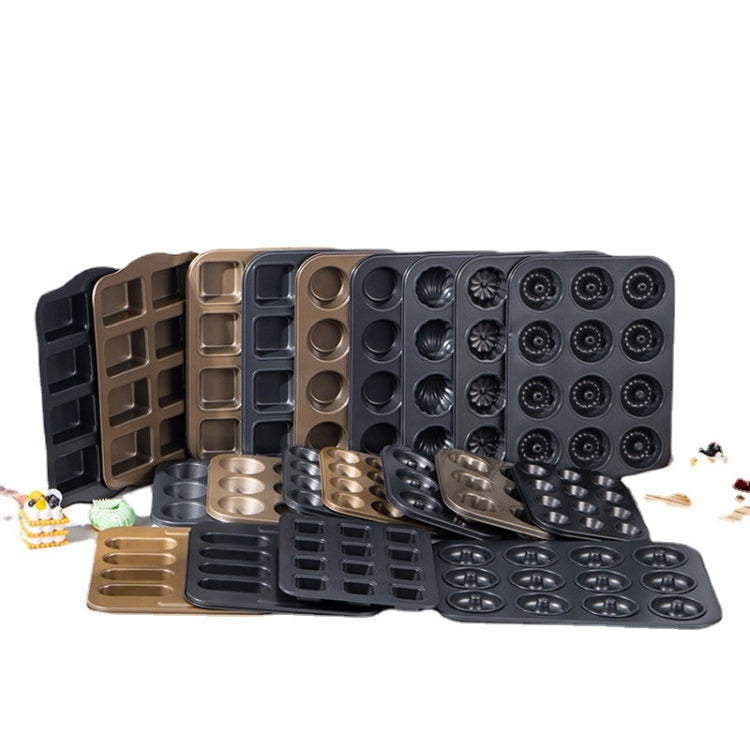 Oven Carbon Steel Cake Sandwich Bakeware, Specification: YT-B006-Gold