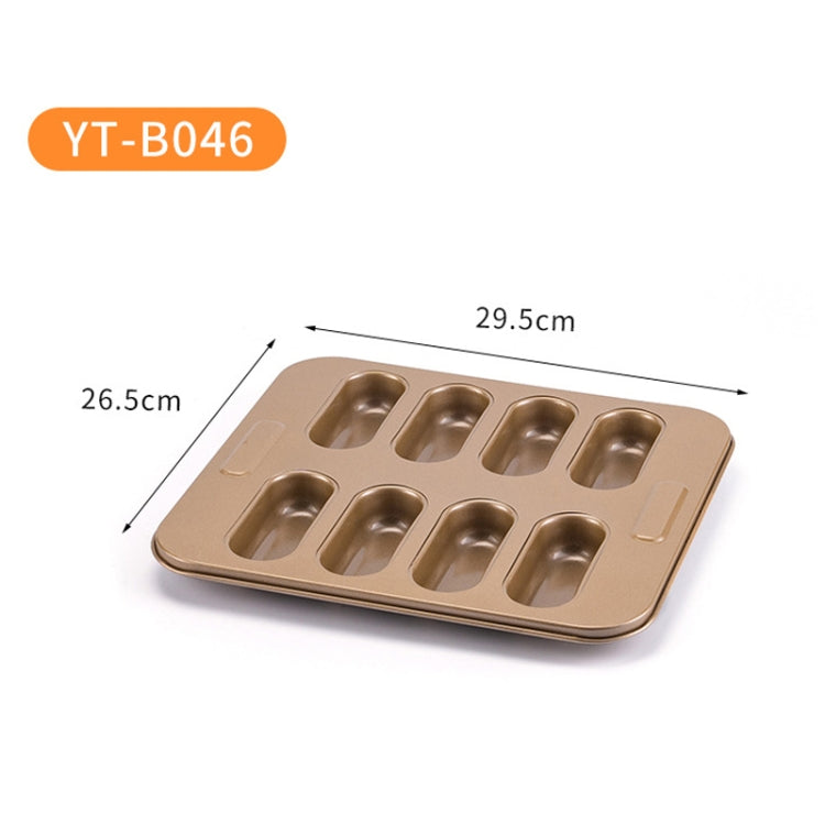 Oven Carbon Steel Cake Sandwich Bakeware, Specification: YT-B046-Gold