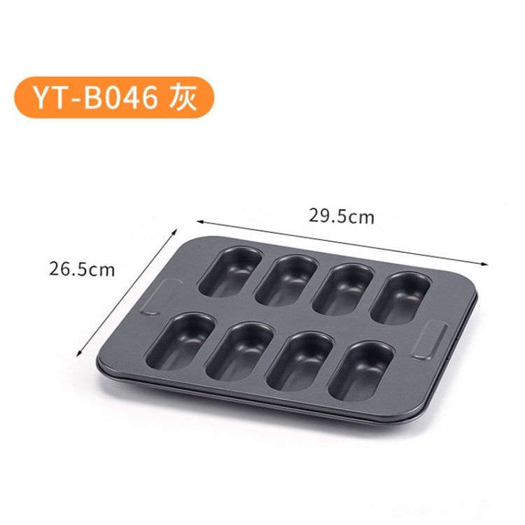 Oven Carbon Steel Cake Sandwich Bakeware, Specification: YT-B046-Black