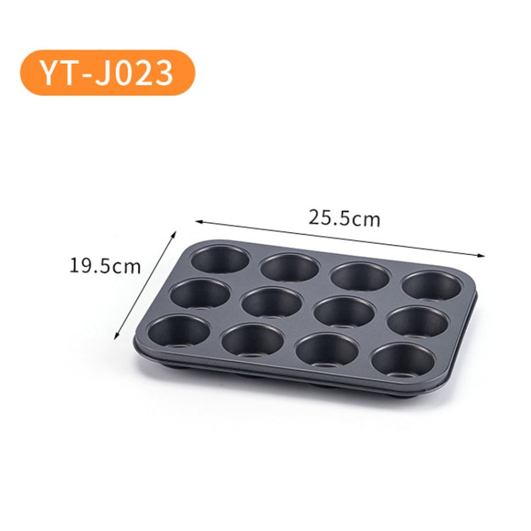 Oven Carbon Steel Cake Sandwich Bakeware, Specification: YT-J023-Black