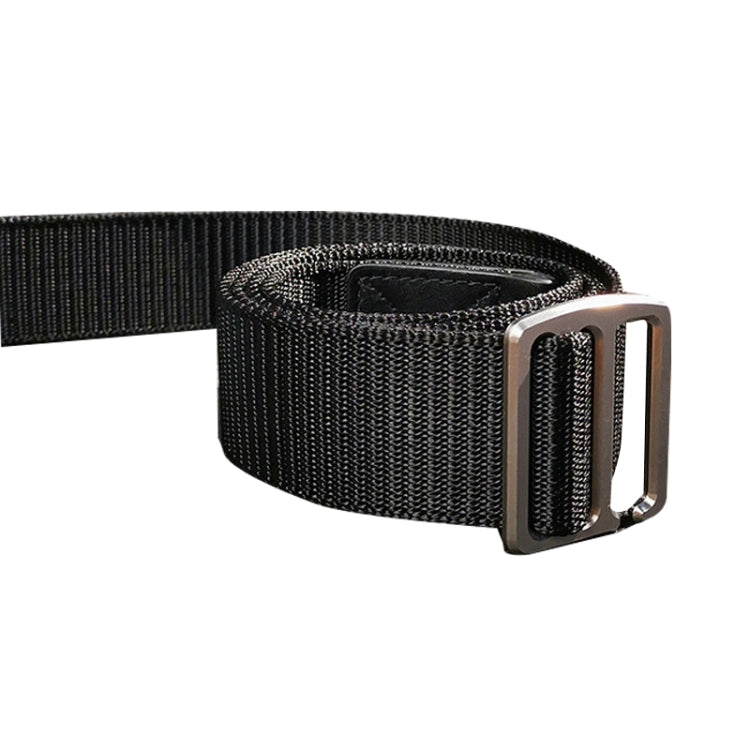 Titanium Alloy Anti-Metal Allergy Belt Outdoor Sports Casual Pants Nylon Belt, Length (cm): 130cm