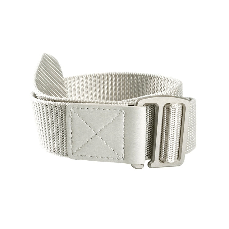 Titanium Alloy Anti-Metal Allergy Belt Outdoor Sports Casual Pants Nylon Belt, Length (cm): 130cm