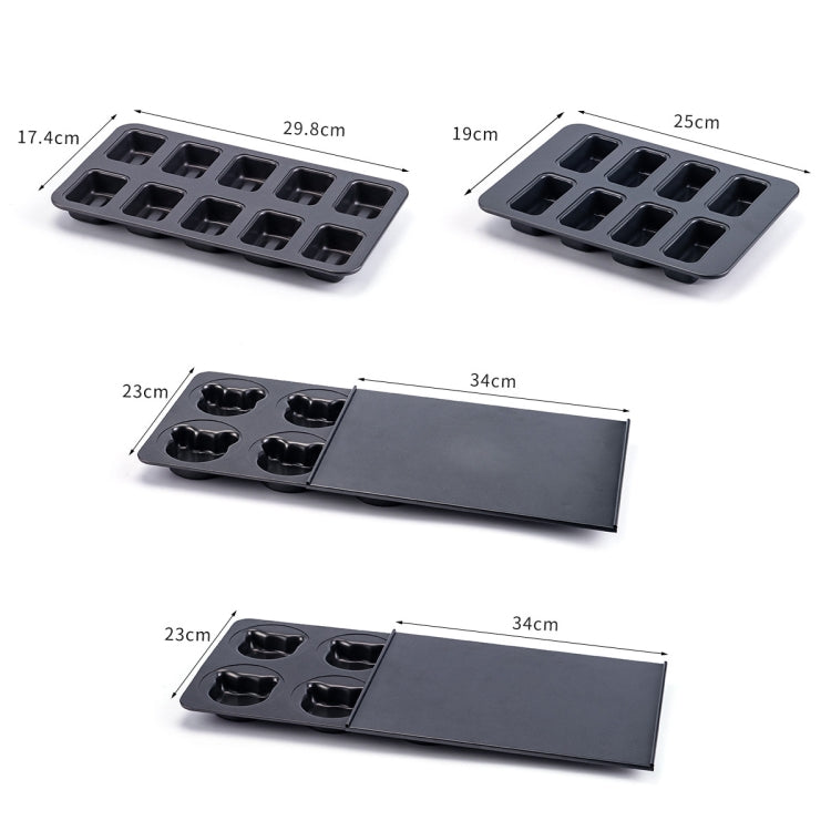 Carbon Steel Anti-Stick Baking Mould, Specification: YT-J056