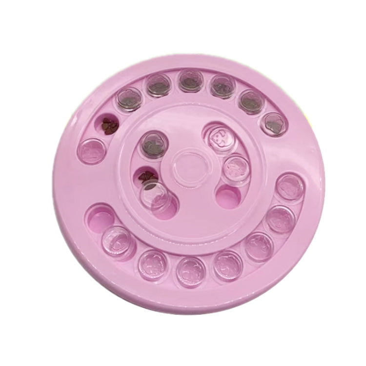 Dog & Cat Relieve Boredom Interactive Toy Puzzle Slow Food Plate, Specification: 30x30cm
