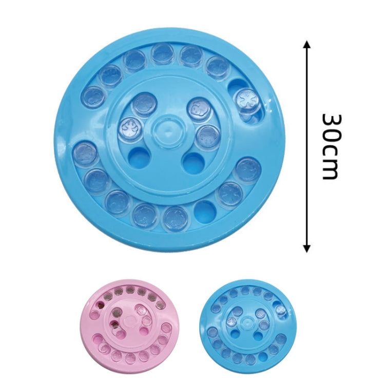 Dog & Cat Relieve Boredom Interactive Toy Puzzle Slow Food Plate, Specification: 30x30cm