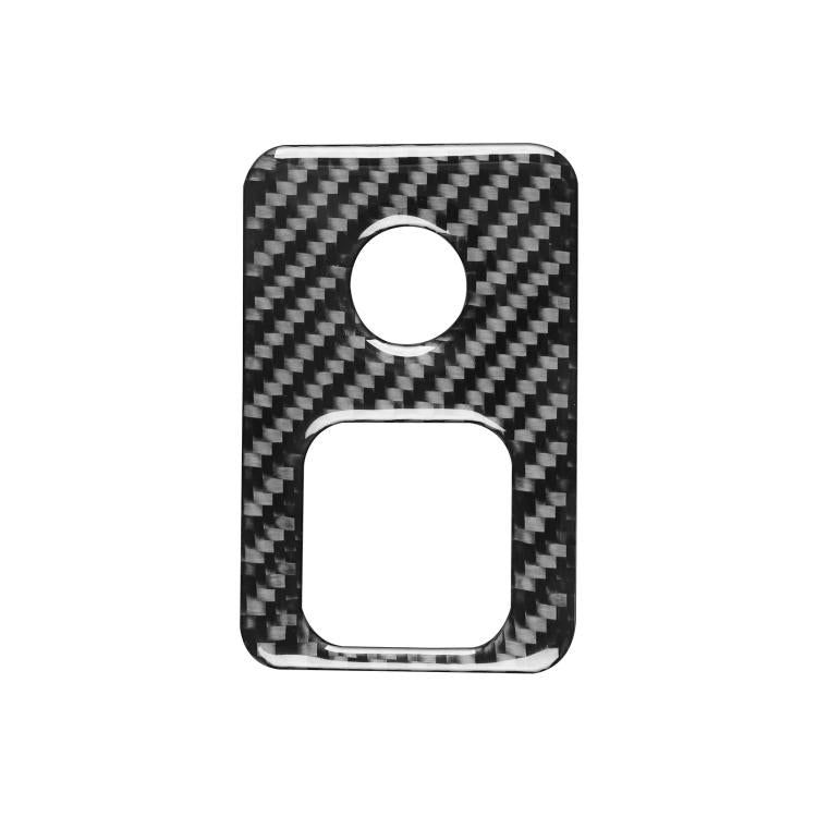 For Chevrolet Corvette C8 Electronic Handbrake Switch Frame Sticker - Black