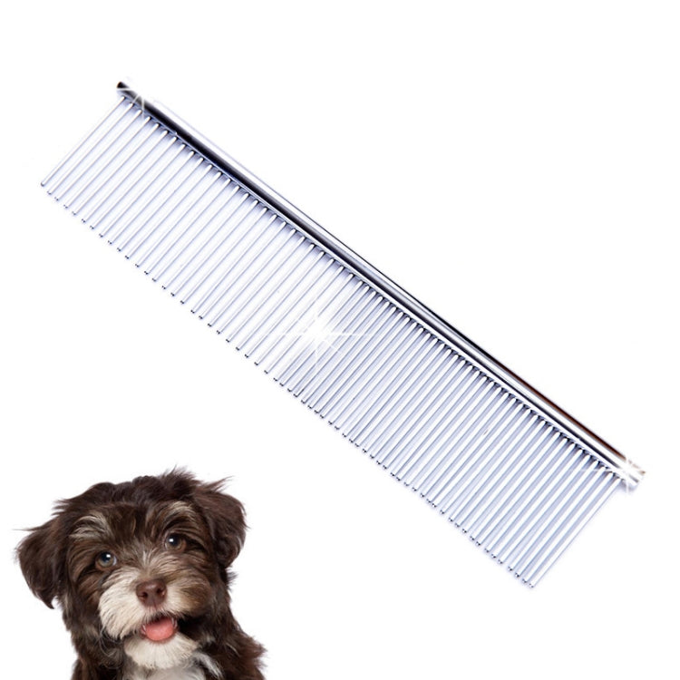5 PCS Stainless Steel Pet Comb Pet Hair Comb, Specification: L