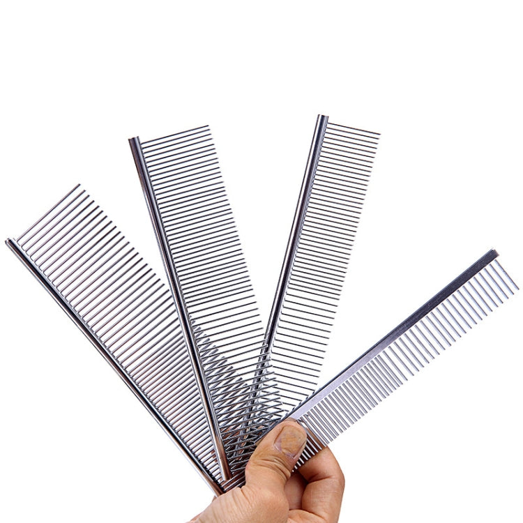 5 PCS Stainless Steel Pet Comb Pet Hair Comb, Specification: XL