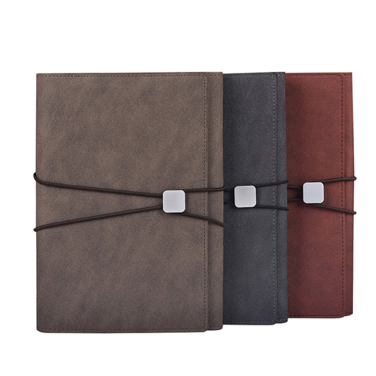 A5 Business Loose-leaf Notebook Office Stationery Leather PU Notepad