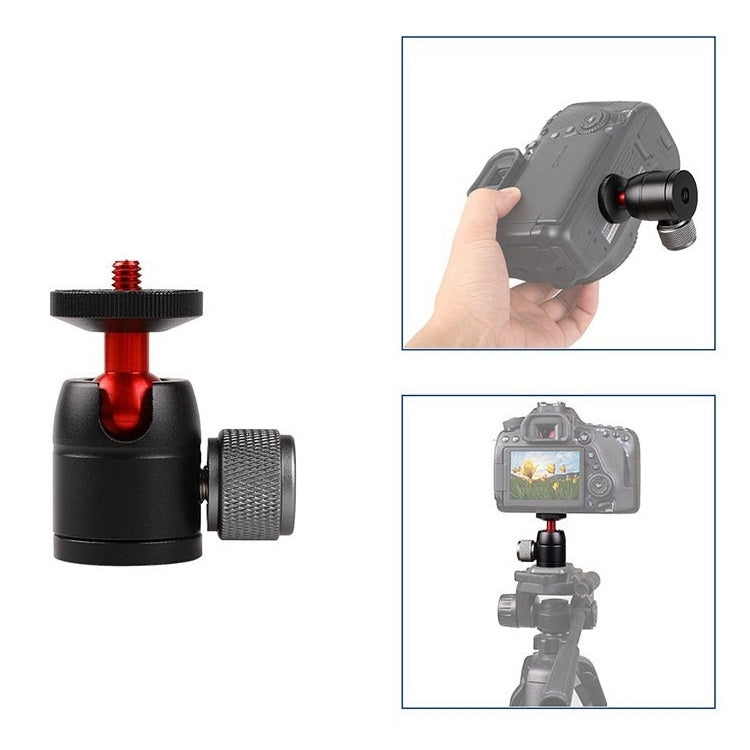 2 PCS Universal Spherical Head Camera Fill Light Tripod Bracket