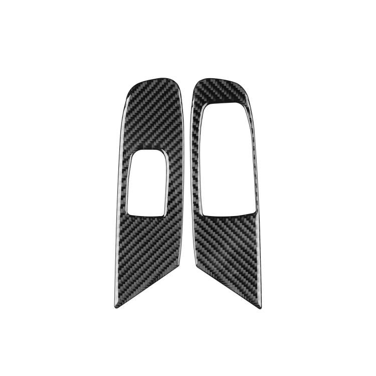 For Chevrolet Corvette C8 Right-Hand Drive Door Lift Panel Sticker - Black