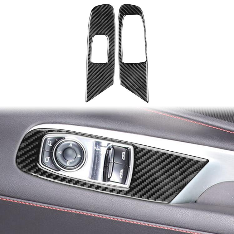 For Chevrolet Corvette C8 Right-Hand Drive Door Lift Panel Sticker - Black