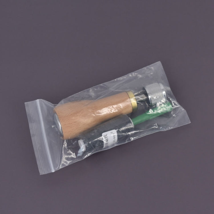 Handmade DIY Leather Stitching Tool Leather Carving Tool Device(Sewing Device)