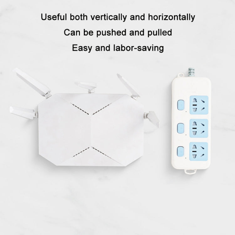 30 PCS Traceless Wall Hanging Multifunction Plug-in Rack, Specification: Single