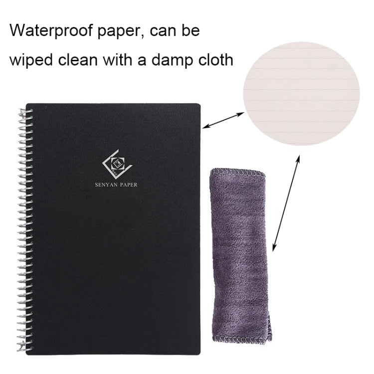 KCA02 Erasable Waterproof Coil Notebook, Spec: A5 Square