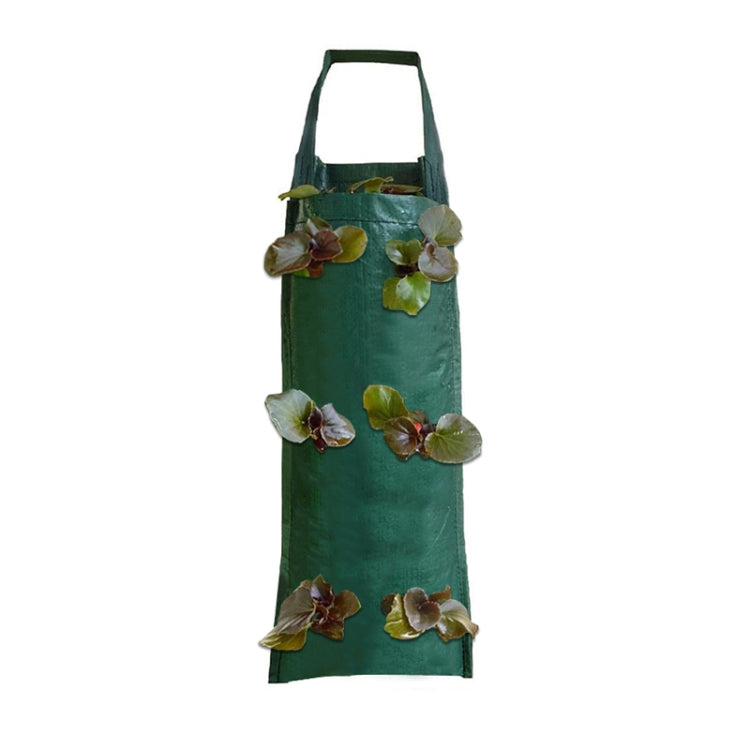 2 PCS Multi-Port Grow Bags For Plant Strawberry Potato Hanging Planting Pots, Size: 6 Port