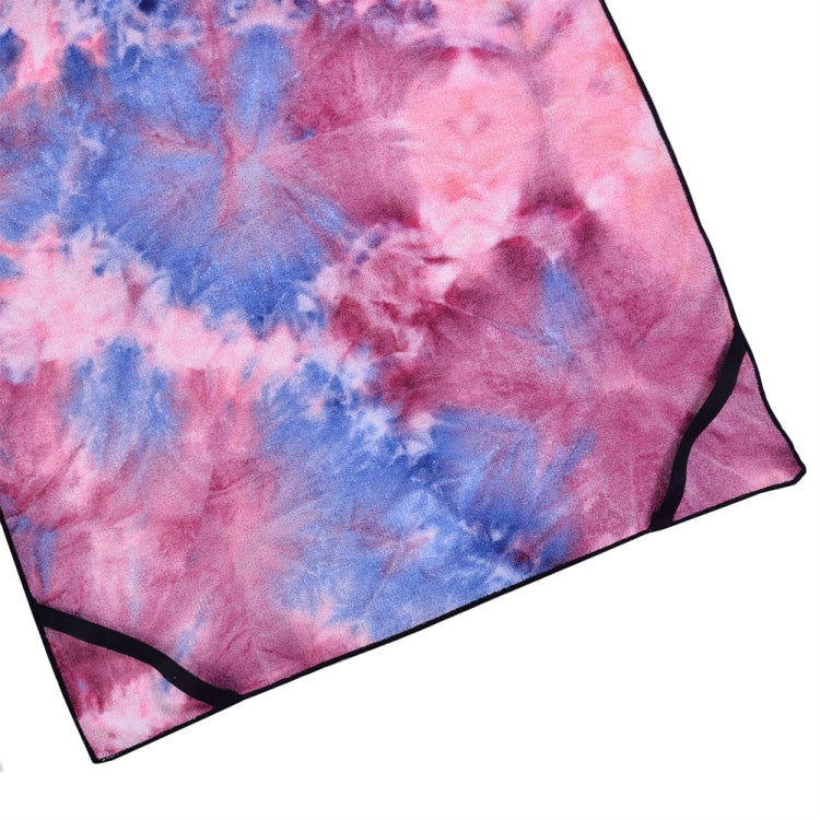 Tie Dye Microfiber Beach Recliner Cover Absorbent Quick Dry Recliner Mat
