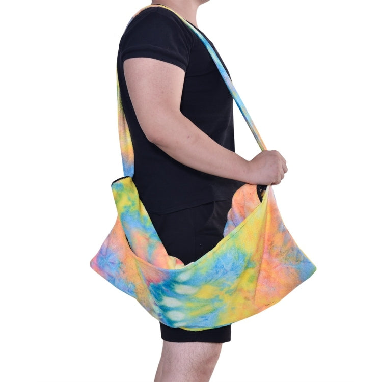 Tie Dye Microfiber Beach Recliner Cover Absorbent Quick Dry Recliner Mat
