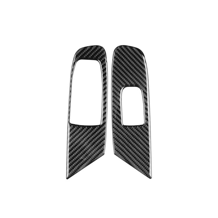 For Chevrolet Corvette C8 Left-Hand Drive Door Lift Panel Sticker - Black