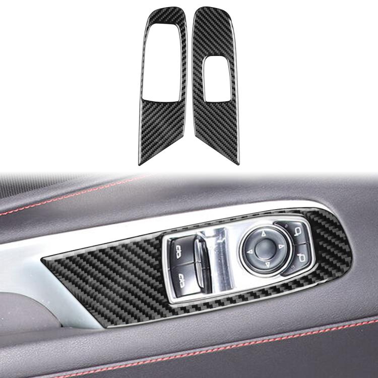 For Chevrolet Corvette C8 Left-Hand Drive Door Lift Panel Sticker - Black