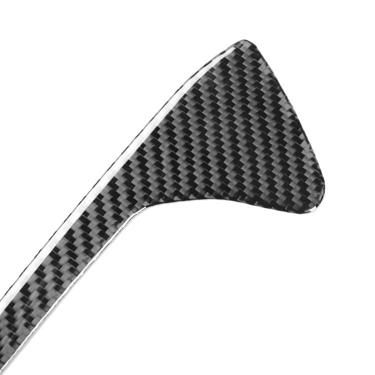 For Chevrolet Corvette C8 2pcs /Set Front Groove Side Decoration Sticker - Black