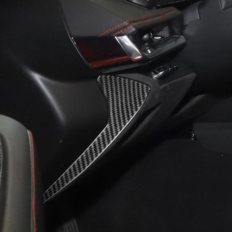 For Chevrolet Corvette C8 2pcs /Set Front Groove Side Decoration Sticker - Black