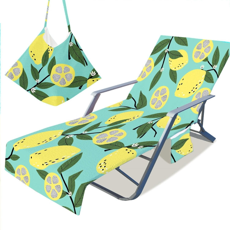 Microfiber Beach Recliner Cover Absorbent Quick Dry Recliner Mat