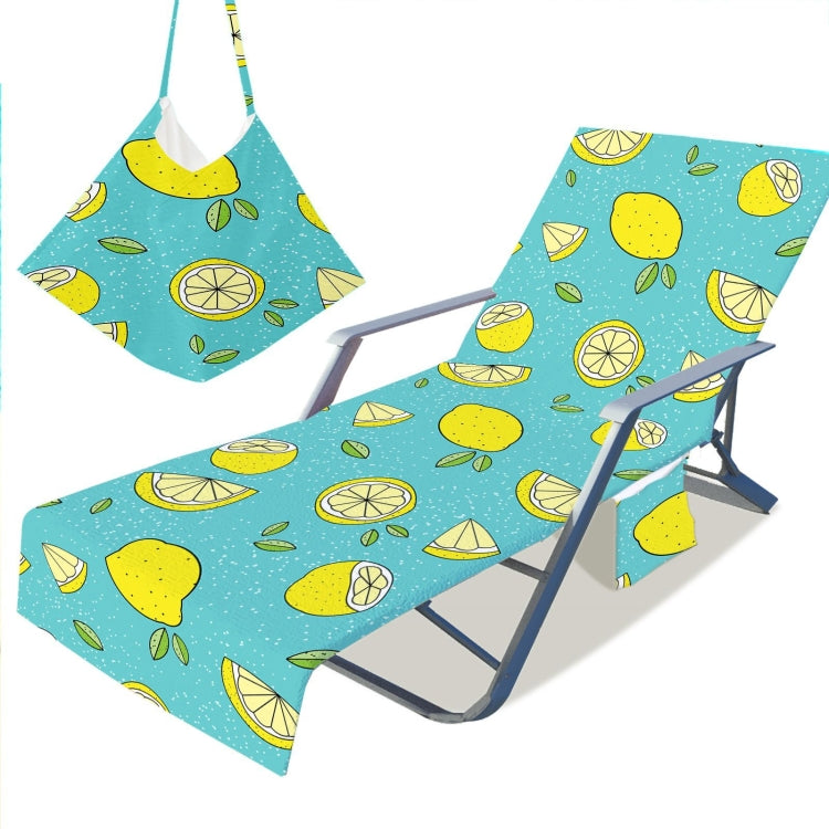 Microfiber Beach Recliner Cover Absorbent Quick Dry Recliner Mat
